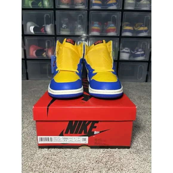 Air Jordan 1 Retro High OG “Reverse Laney” Men’s Us Size 10 Women’s 11.5 NEW! - Picture 3 of 7